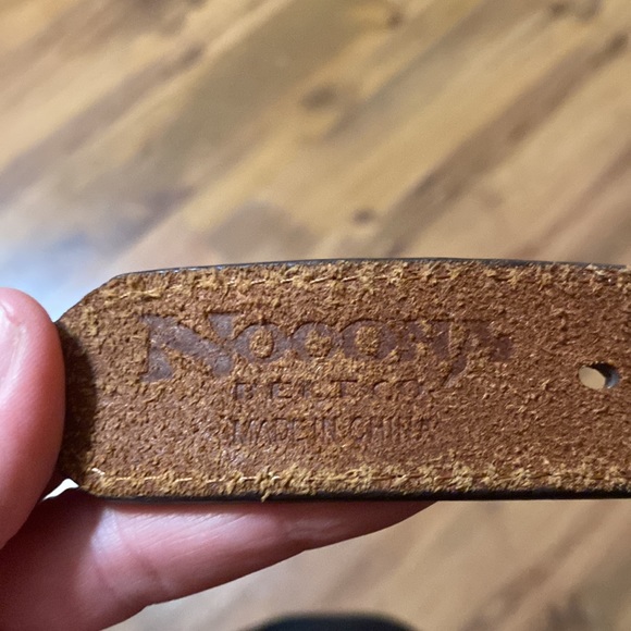 NOCONA BOYS' BRINDLE HAIR RHINESTONE BELT - Picture 10 of 11